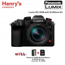 Panasonic Lumix DC-GH6 with 12-60mm Kit Panasonic Lumix DC-GH6 with 12-60mm Kit