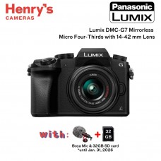 Panasonic Lumix DMC-G7 Mirrorless Micro Four-Thirds with 14-42 mm Lens Panasonic Lumix DMC-G7 Mirrorless Micro Four-Thirds with 14-42 mm Lens