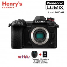 Panasonic Lumix DMC-G9 Mirrorless Micro 4/3 Camera Body Panasonic Lumix DMC-G9 Mirrorless Micro 4/3 Camera Body