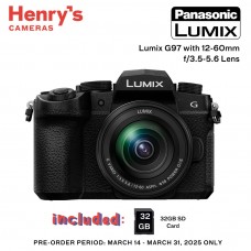 Panasonic Lumix G97 Mirrorless Camera with 12-60mm f/3.5-5.6 Lens [PRE-ORDER]