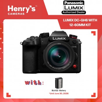 Panasonic Lumix DC-GH6 with 12-60mm Kit