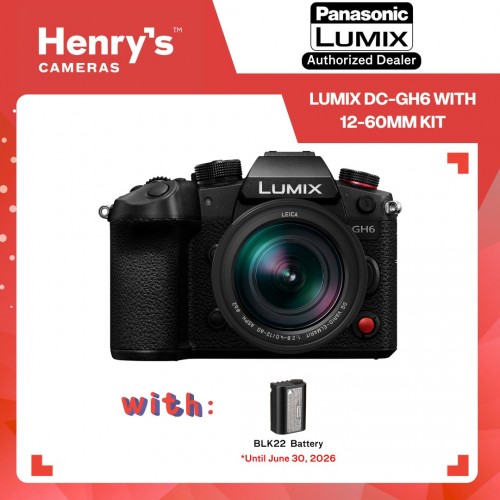 Panasonic Lumix DC-GH6 with 12-60mm Kit