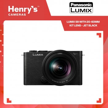 Panasonic Lumix S9 with 20-60mm Kit Lens - Jet Black