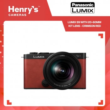 Panasonic Lumix S9 with 20-60mm Kit Lens - Crimson Red