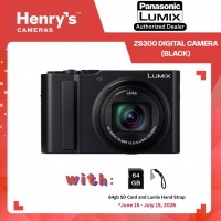 Panasonic ZS300 Digital Camera (Black) - Pre - Order