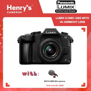 Panasonic Lumix G DMC-G85 with 14-42mm Kit Lens Panasonic Lumix G DMC-G85 with 14-42mm Kit Lens