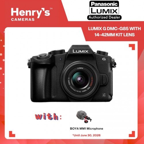 Panasonic Lumix G DMC-G85 with 14-42mm Kit Lens
