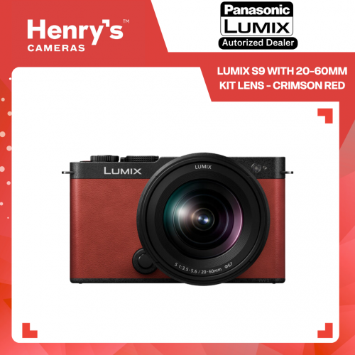 Panasonic Lumix S9 with 20-60mm Kit Lens - Crimson Red