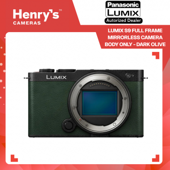 Panasonic Lumix S9 Full Frame Mirrorless Camera Body Only - Dark Olive