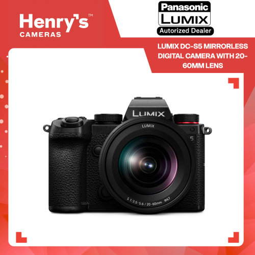 Panasonic Lumix DC-S5 Mirrorless Digital Camera with 20-60mm Lens