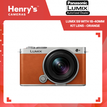 Panasonic Lumix S9 with 18-40mm Kit Lens - Orange