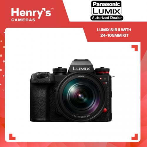 Panasonic Lumix S1R II with 24-105mm Kit