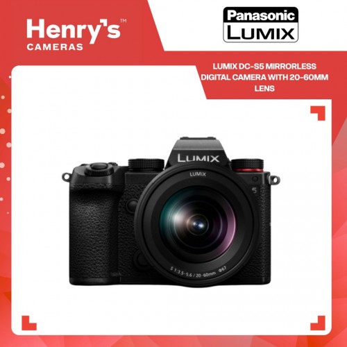 Panasonic Lumix DC-S5 Mirrorless Digital Camera with 20-60mm Lens