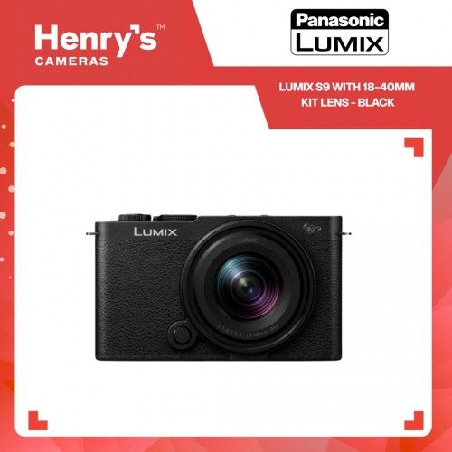 Panasonic Lumix S9 with 18-40mm Kit Lens - Black