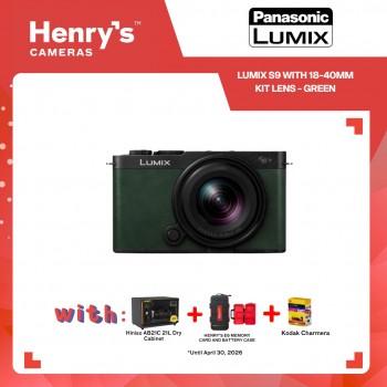 Panasonic Lumix S9 with 18-40mm Kit Lens - Green