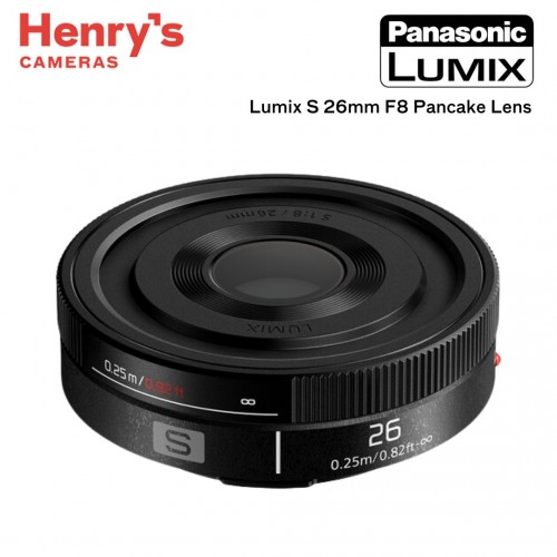 Panasonic Lumix S 26mm F8 L-Mount Lens