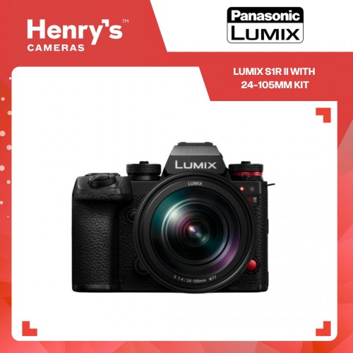 Panasonic Lumix S1R II with 24-105mm Kit