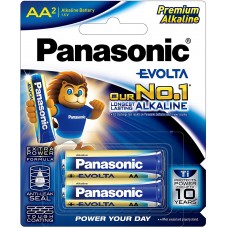 Panasonic AA Evolta Premium Alkaline LR6EG/2B