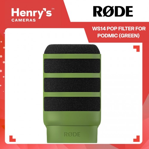 Rode WS14 Pop Filter for PodMic (Green)