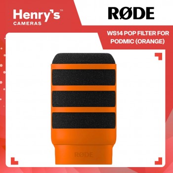 Rode WS14 Pop Filter for PodMic (Orange)