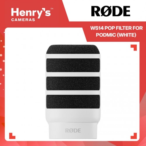 Rode WS14 Pop Filter for PodMic (White)