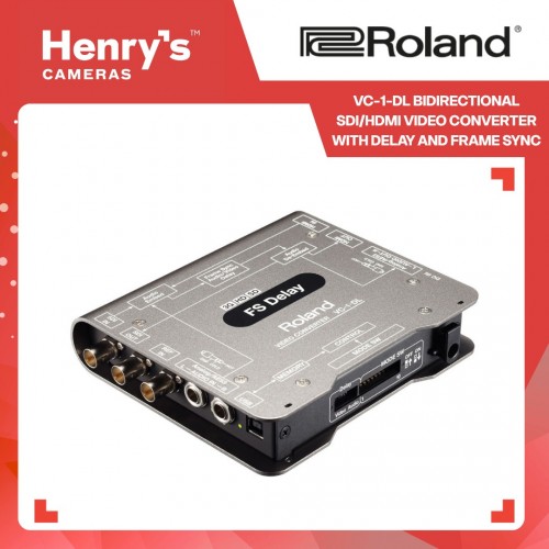 Roland VC-1-DL Bidirectional SDI/HDMI Video Converter with Delay and Frame Sync