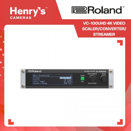 Roland VC-100UHD 4K Video Scaler/Converter/Streamer