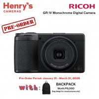Ricoh GR IV Monochrome Digital Camera [PREORDER]