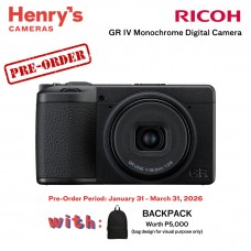 Ricoh GR IV Monochrome Digital Camera [PREORDER]