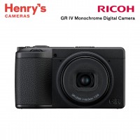 Ricoh GR IV Monochrome Digital Camera Ricoh GR IV Monochrome Digital Camera
