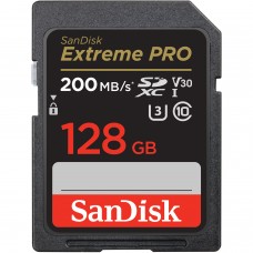 Sandisk Extreme Pro 128GB 200MB/S UHS-I SDXC - SDSDXXD-128G-GN4IN