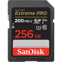 Sandisk Extreme Pro 256GB 200MB/S UHS-I SDXC - SDSDXXD-256G-GN4IN