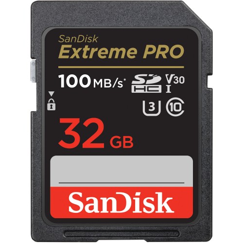 Sandisk Extreme Pro 32GB 100MB/S UHS-I SDHC - SDSDXXO-032G-GN4IN