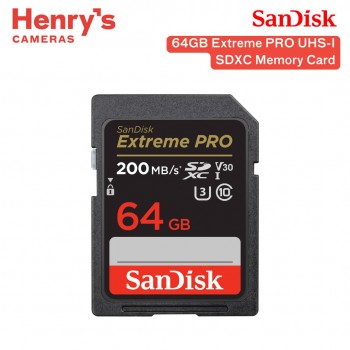 SanDisk 64GB Extreme PRO UHS-I SDXC Memory Card - SDSDXXU-064G-GN4IN SanDisk 64GB Extreme PRO UHS-I SDXC Memory Card - SDSDXXU-064G-GN4IN