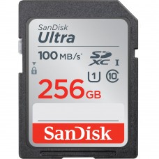 Sandisk UltrA 256GB SDXC UHS-I 100MB/S C10 - SDSDUNR-256G-GN3IN