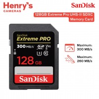 SanDisk 128GB Extreme Pro UHS-II SDXC Memory Card - SDSDXDK-128G-GN4IN