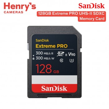 SanDisk 128GB Extreme PRO UHS-II SDXC (V90) Memory Card - SDSDXDM-128G-GN4IN