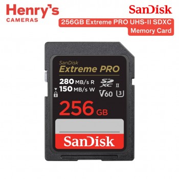 SanDisk 256GB Extreme PRO UHS-II SDXC Memory Card - SDSDXEP-256G-GN4IN