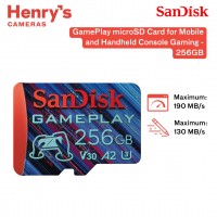 SanDisk GamePlay microSD Card for Mobile and Handheld Console Gaming - 256GB - SDSQXAV-256G-GN6MN