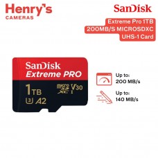 Sandisk Extreme Pro 1TB 200MB/S MICROSDXC UHS-1 Card