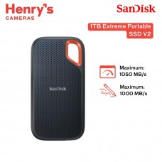 Sandisk 1TB Extreme Portable SSD V2 Hard Drive SDSSDE61