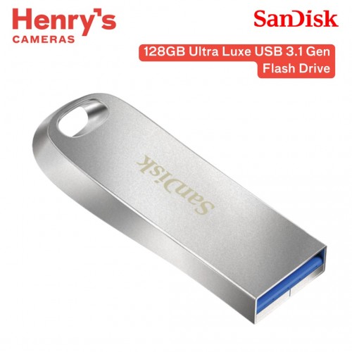 SanDisk 128GB Ultra Luxe USB 3.1 Gen Flash Drive