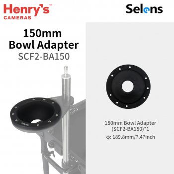 Selens 150mm Bowl Adapter SCF2-BA150 Selens 150mm Bowl Adapter SCF2-BA150