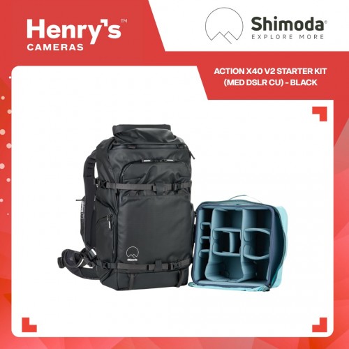 Shimoda Action X40 v2 Starter Kit (Med DSLR CU) - Black