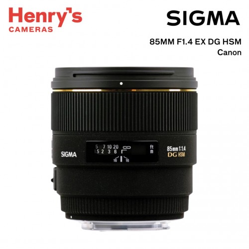 Sigma 85mm F/1.4 EX DG HSM Canon