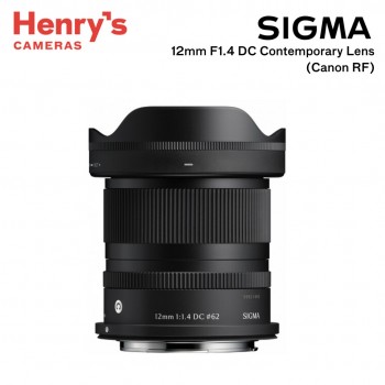 Sigma 12mm F1.4 DC Contemporary Lens for Canon RF Sigma 12mm F1.4 DC Contemporary Lens for Canon RF