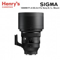 Sigma 135MM F1.4 DG Art For Sony E / L- Mount