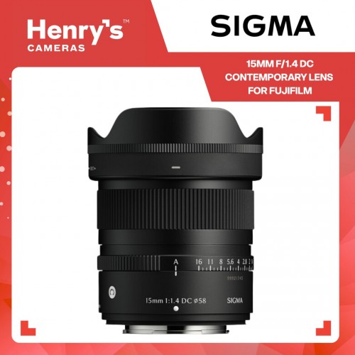 Sigma 15mm F1.4 DC | Contemporary for X Mount