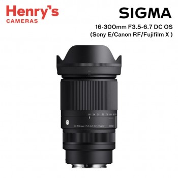 Sigma 16-300mm F3.5-6.7 DC OS Contemporary Lens (Sony E/Canon RF/Fujifilm X) Sigma 16-300mm F3.5-6.7 DC OS Contemporary Lens (Sony E/Canon RF/Fujifilm X)