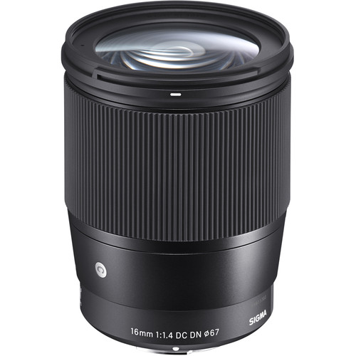 Sigma 16mm F1.4 DC DN Contemporary Lens for Sony E Mount